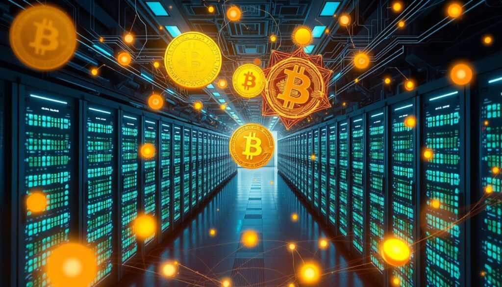 Bitcoin mining process