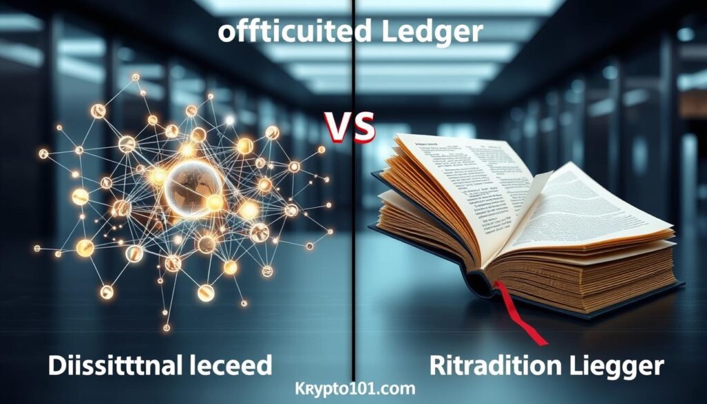 Distributed Ledger vs Traditional Ledger