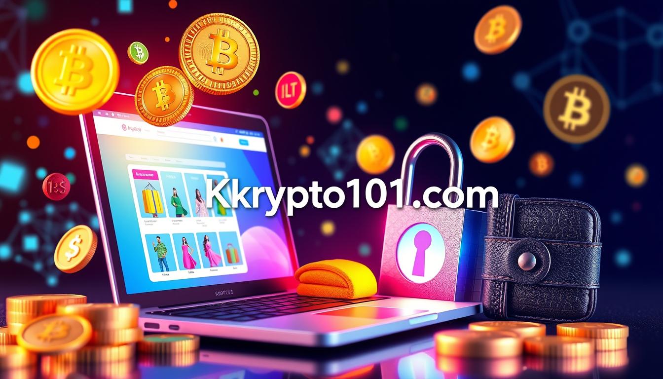 How can I use cryptocurrency for online purchases?