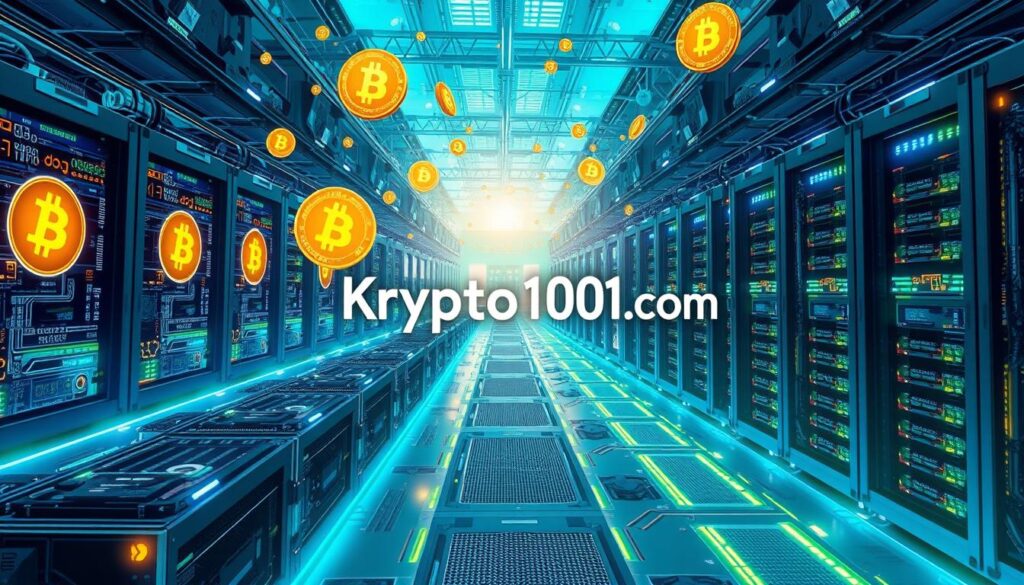 cryptocurrency mining process