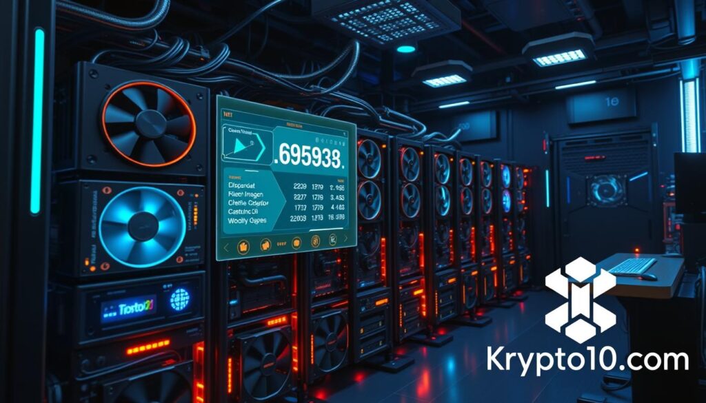 cryptocurrency mining rigs