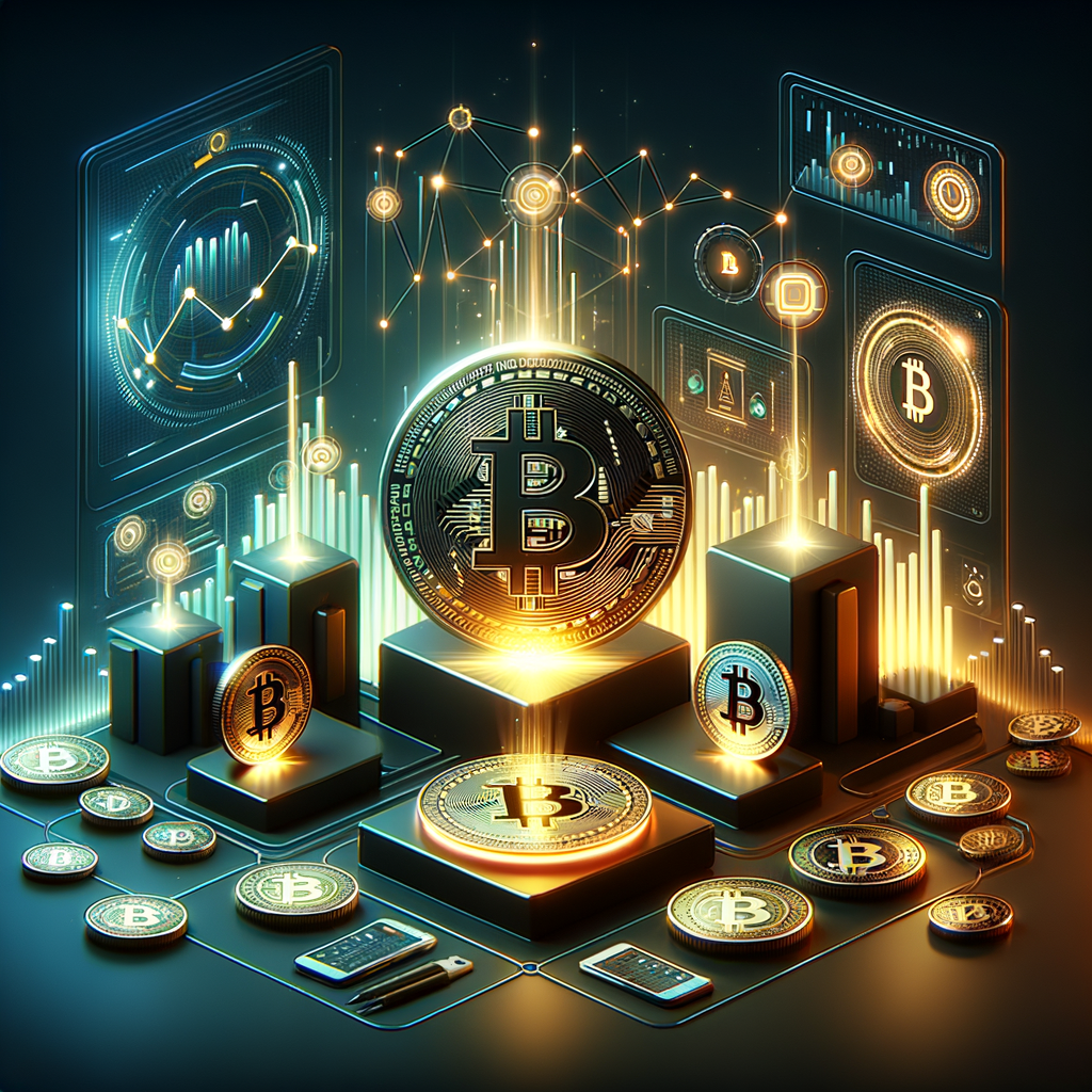 Bitcoins or Altcoins: A sleek, modern digital illustration of {crypto_topic}, featuring glowing blockchain elements, futuristic graphs, and coin icons, set against a dark gradient background with high contrast and tech-style lighting — ideal for a blog featured image, 1200x630 resolution, crisp and professional.